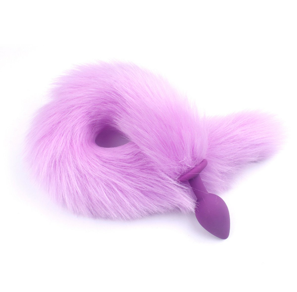 Fluffy Tail Silicone Butt/Anal Plug
