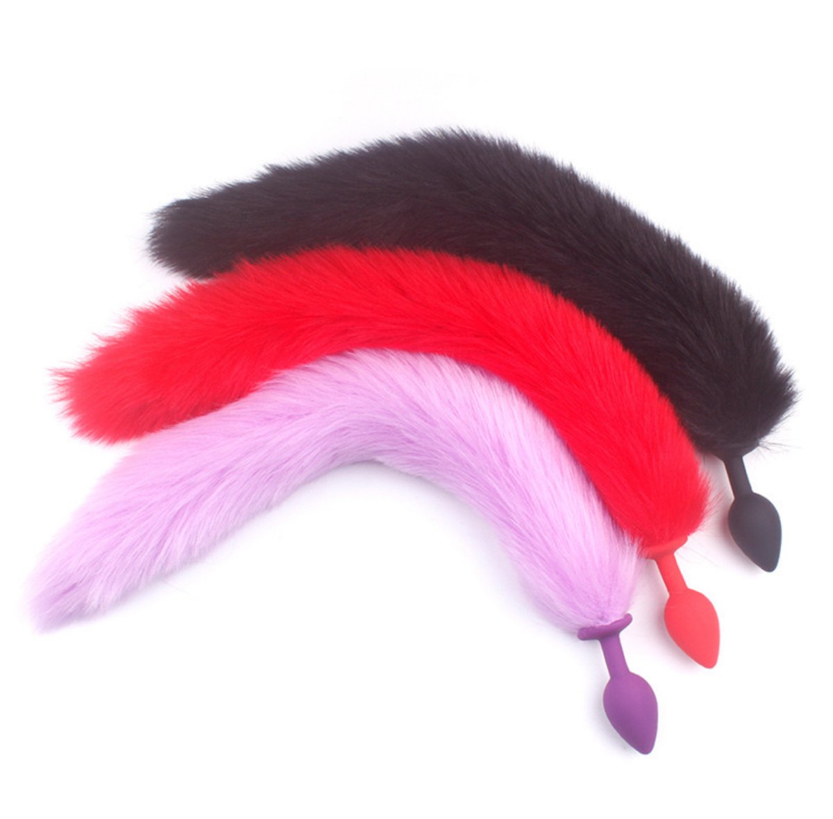 Fluffy Tail Silicone Butt/Anal Plug