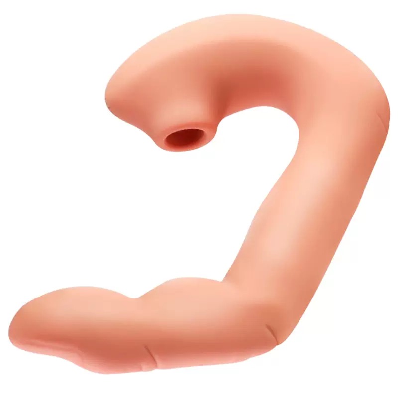 Vibrating And G-spot Tapping Finger Vibrator With Sucker