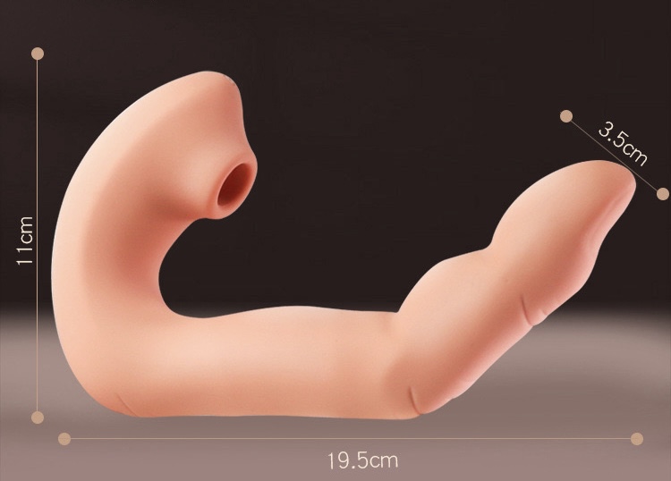 Vibrating And G-spot Tapping Finger Vibrator With Sucker