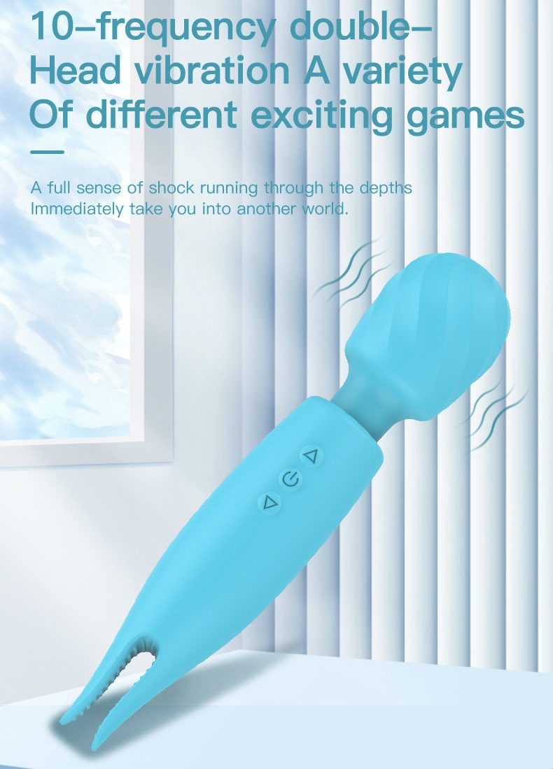 2 in 1 Super Intense Wand With Licker