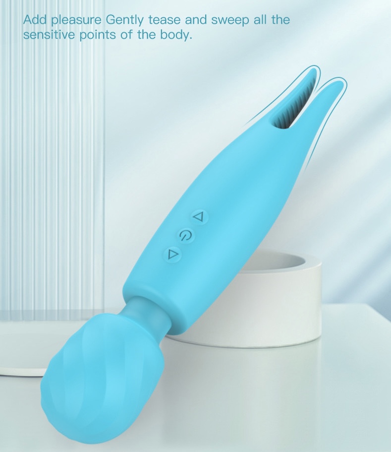 2 in 1 Super Intense Wand With Licker