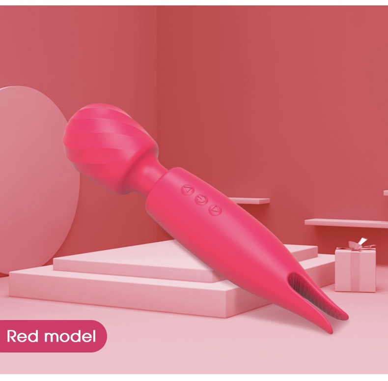 2 in 1 Super Intense Wand With Licker