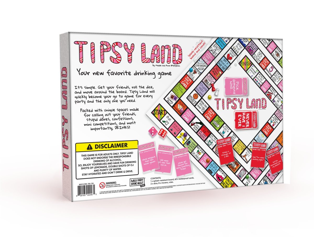 Tipsy Land Board Game