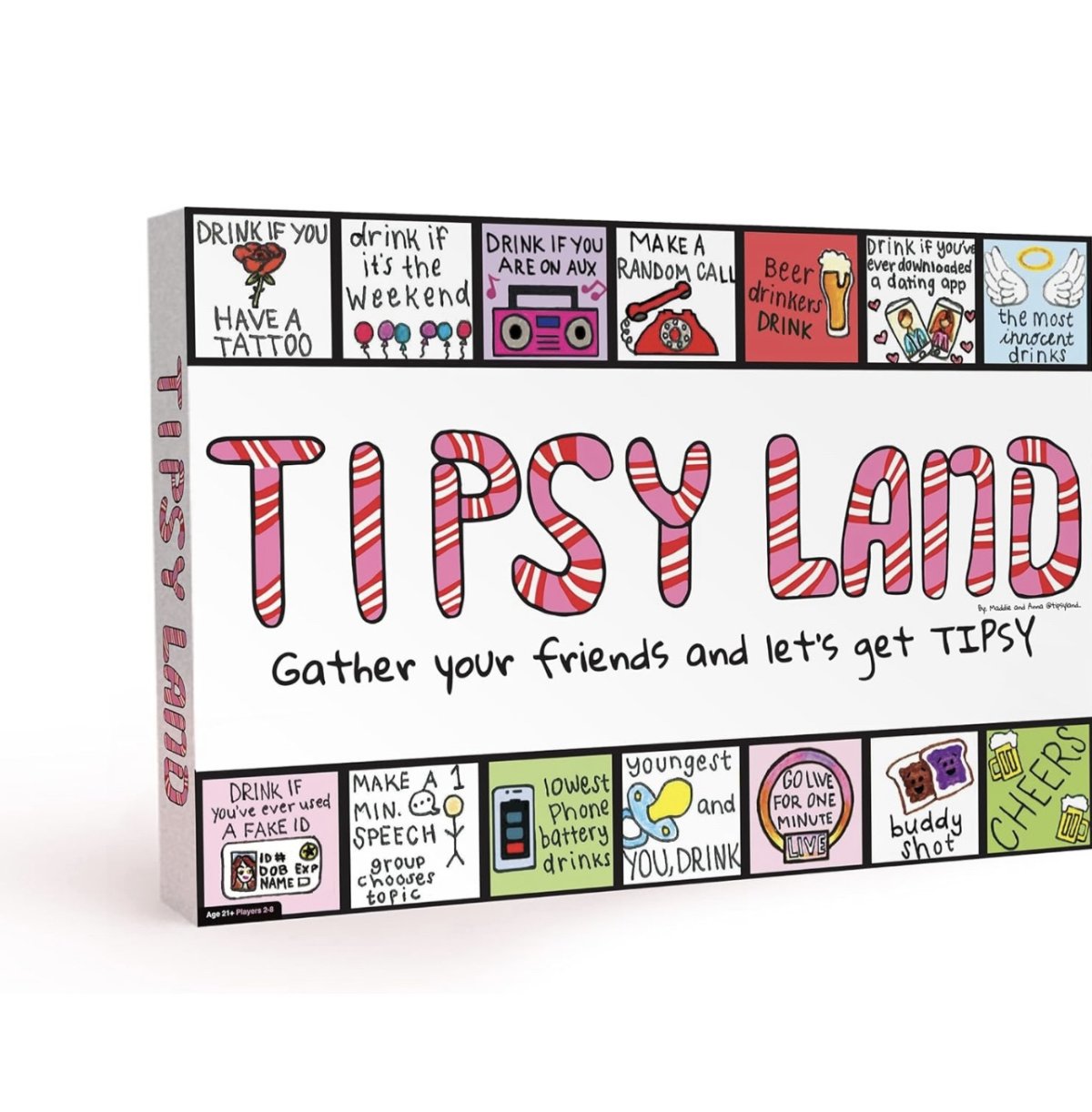 Tipsy Land Board Game