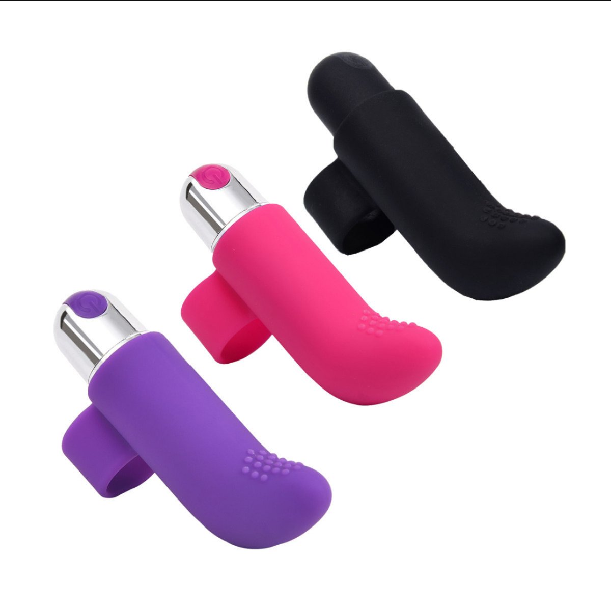 Rechargeable, Vibrating Finger Bullet Vibrator