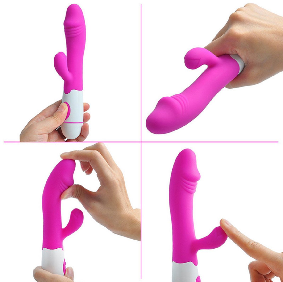 Rechargeable Classic Rabbit Vibrator