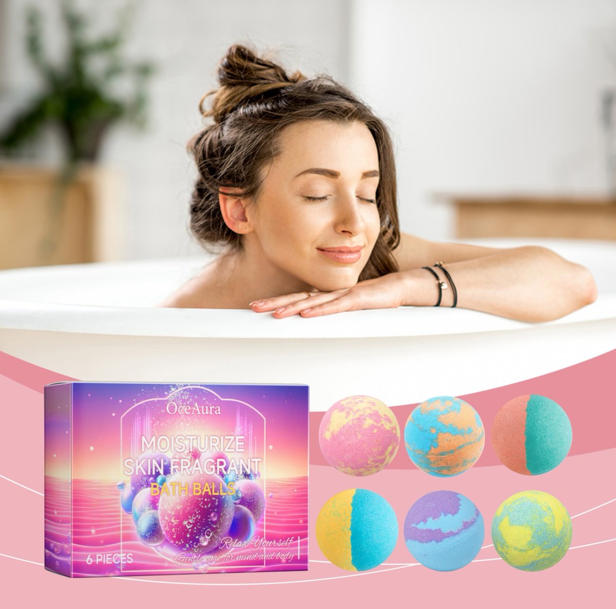 6pcs Bath Bomb
